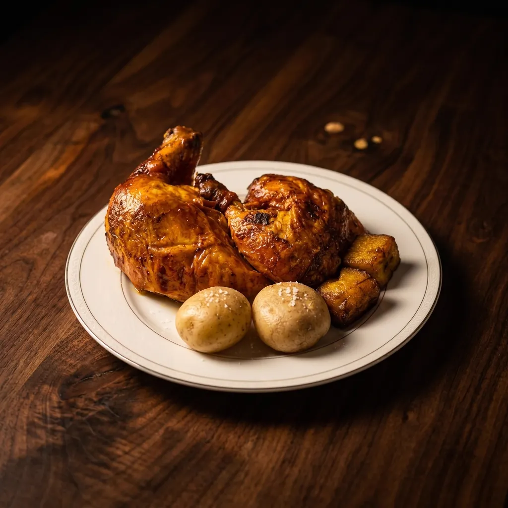 Medio Pollo Asado